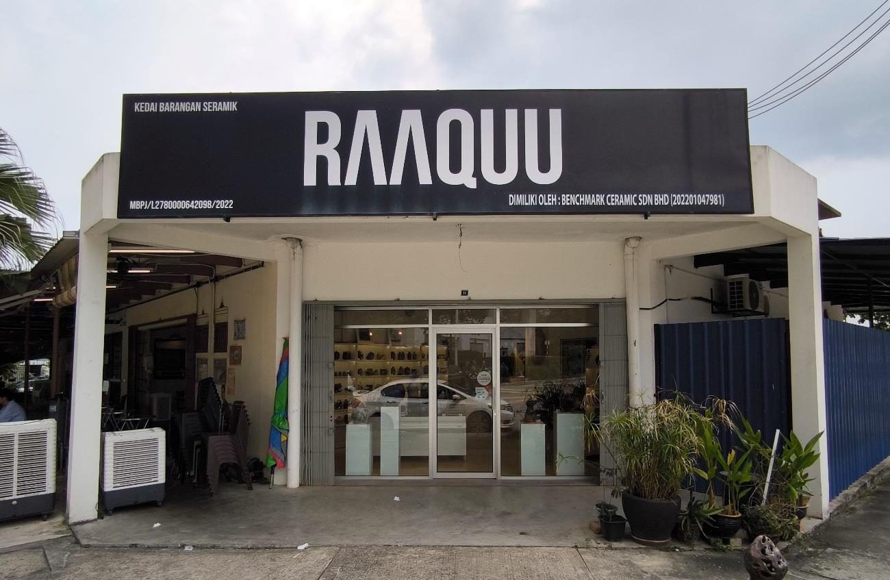 The RAAQUU retail store and studio in Ara Damansara, Petaling Jaya